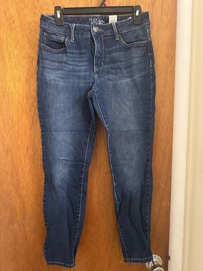 Time and Tru Women's Dark Blue Skinny Jeans